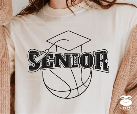 Senior 2023 Basketball Svg Png Dxf Files Instant Download For Cricut