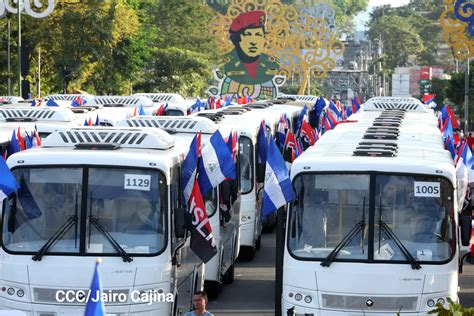 Cooperativas De Transportes Nicarag Enses Reciben Buses Rusos Diario