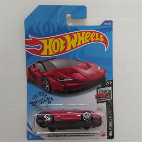 Hot Wheels Lamborghini Centenario Roadster Hw Roadsters Shopee