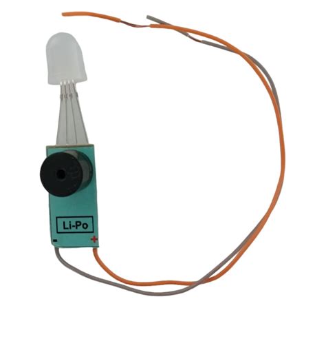 Voltmetru Smart Rgb Cu Buzzer Led 10 Mm Pentru Lipo 2 4s