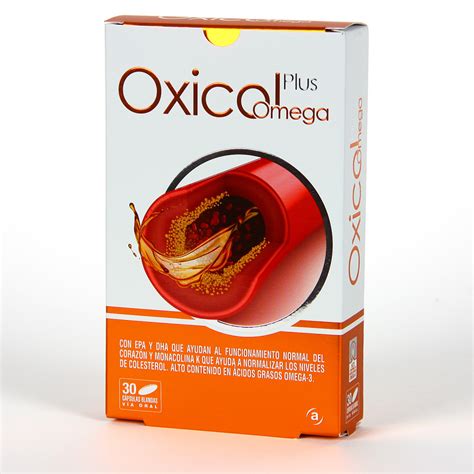 Oxicol Plus Omega C Psulas Farmacia Jim Nez