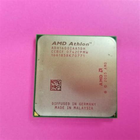 Amd Athlon 64 Le 1600 Energy Efficient 22ghz Adh1600iaa5dh Processor