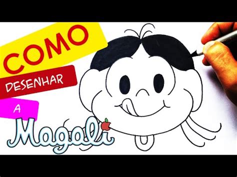 TUTORIAL Como desenhar a Magali Cómo dibujar Magali YouTube