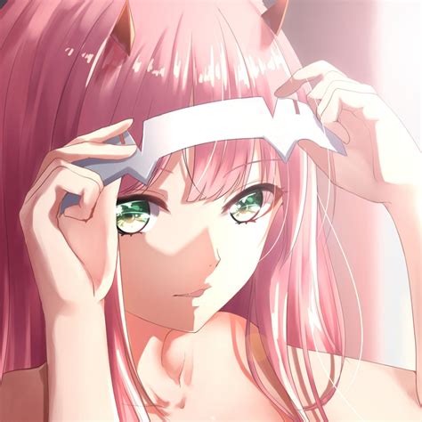 Aesthetic Zero Two Cute Wallpapers Wallpaper Cave