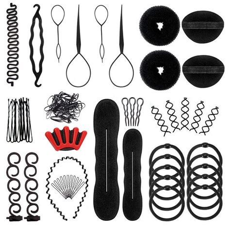 Amazon OBSCYON 27Pcs Hair Styling Set Hair Design Styling Tools