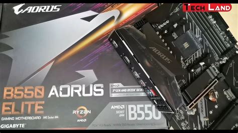 B Aorus Elite Rev Gigabyte Motherboard Unboxing Rgb Fusion