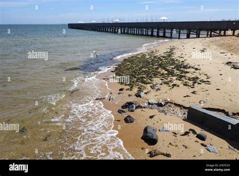 Brighton Beach Melbourne Australia Stock Photo Alamy