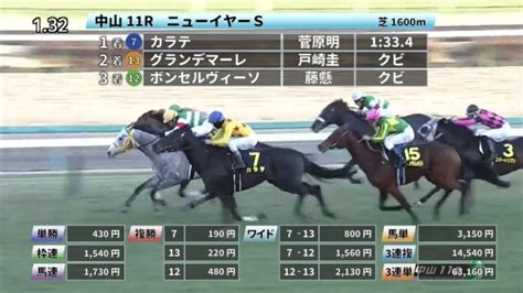 【18 ニューイヤーsほか】中山ダイジェストjraレース結果 競馬予想動画