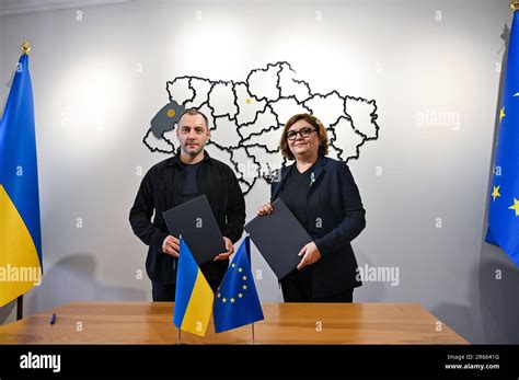 LVIV, UKRAINE - JUNE 6, 2023 - Deputy Prime Minister for Restoration of ...