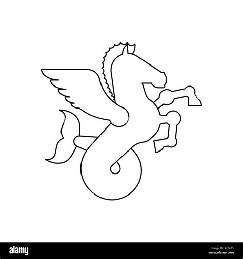 The Winged Horse Of Greek Mythology Banque Dimages Vectorielles Page