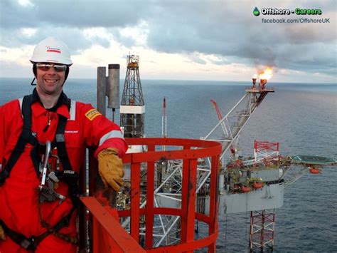 A Happy North Sea Offshore Worker Oil Rig Oil Platform Oil Rig Jobs