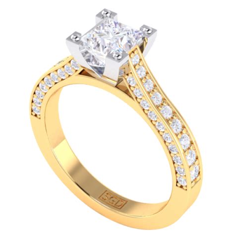 Princess Cut Diamond Ring