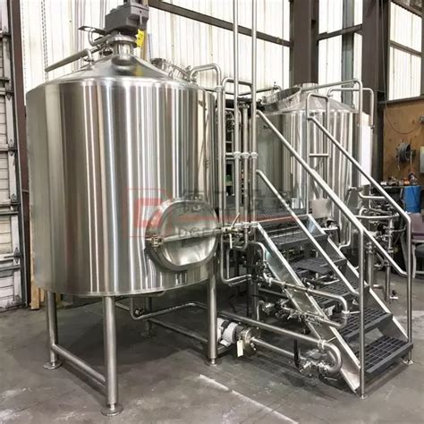 10HL SUS304 Craft Brewery Equipment With Steam Heated