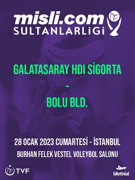 Galatasaray Hdi Sigorta Bolu Bld K Biletinial