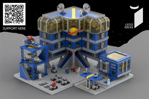 Lego Moc Classic Space Station By Todds Classic Lego 59 Off