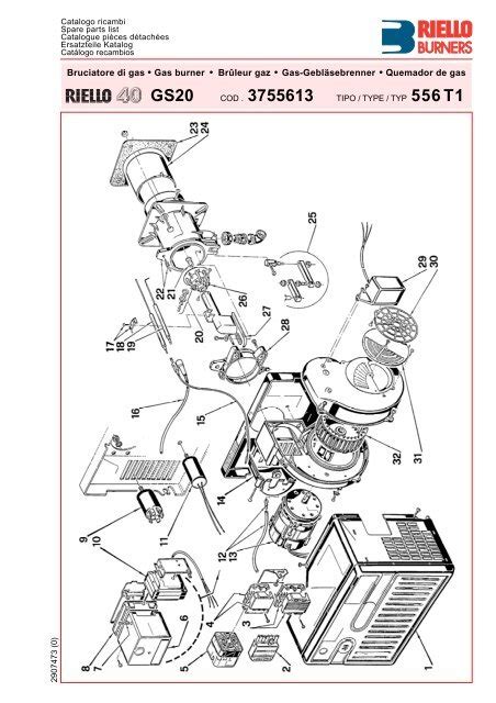 Spare Parts List Riello Burners 50 OFF