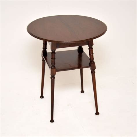 Antique Edwardian Mahogany Occasional Side Table Marylebone Antiques