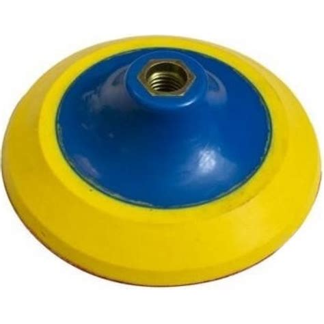 Тарелка опорная с Velcro фиксацией для УШМ (150 мм; М14) Forsage 49672 ...