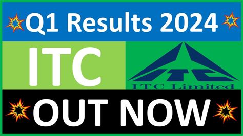 ITC Q1 Results 2024 ITC Q1 Results ITC Share News ITC Share