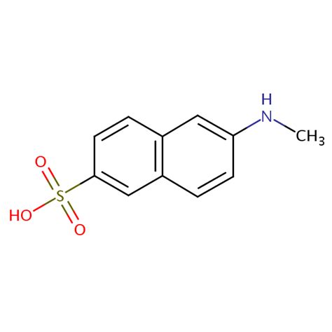 6 Methylamino Naphthalene 2 Sulphonic Acid Sielc Technologies