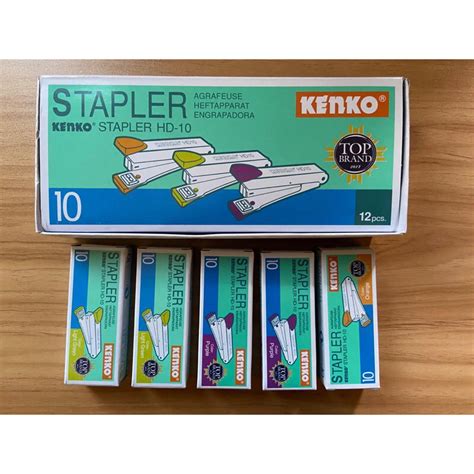 Jual Stapler Staples Kenko Hd 10 Isi 12 Pcs Shopee Indonesia