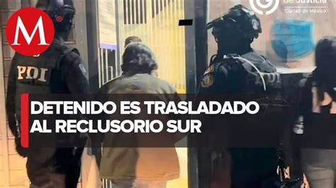 Trasladan a director de obra del Colegio Rébsamen al reclusorio Sur