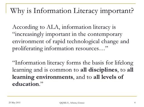 Information Literacy In The Digital Age