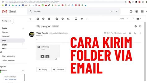 Cara Mengirim File Dalam Bentuk Folder Lewat Email Di Laptop Videos