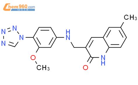 873300 73 3 2 1H Quinolinone 3 3 Methoxy 4 1H Tetrazol 1 Yl Phenyl