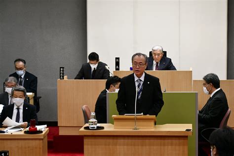 令和5年 北秋田市議会 12月定例会（初日） 北秋田市ホームページ 住民が主役のもりのまち