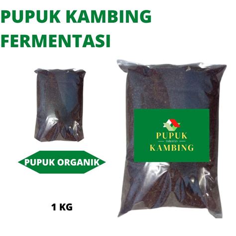 Jual Pupuk Kandang Organik Kambing Halus Kemasan Kg Pupuk Kandang