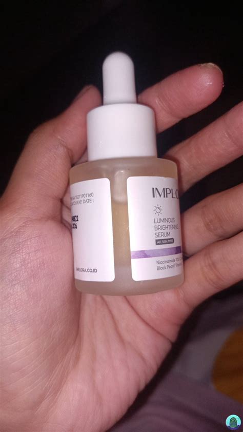 Tanyarl On Twitter Warna Serum Implora Luminous Ini Emg Agak Butek