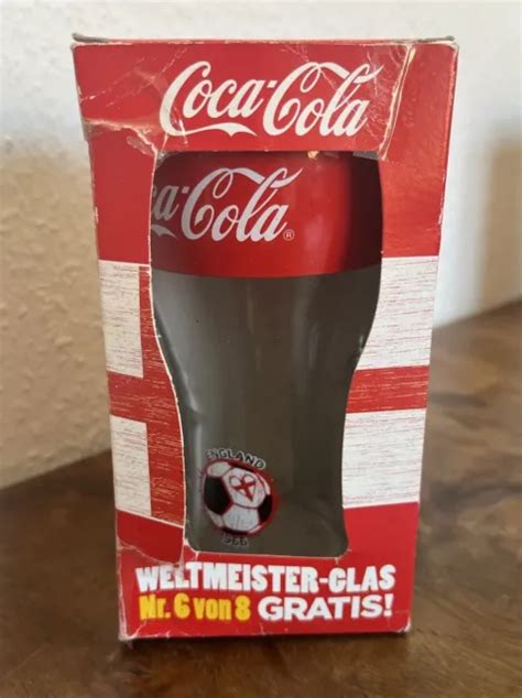 FIFA WM 2014 Coca Cola Weltmeister Glas 6 England EUR 10 00