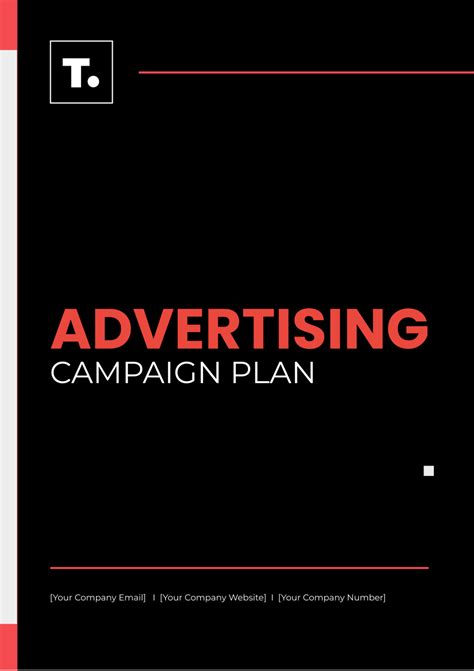 Free Advertising Campaign Plan Template To Edit Online