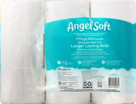 Angel Soft® Mega Roll 2 Ply Sheets Bath Tissue 18 Rolls Ralphs