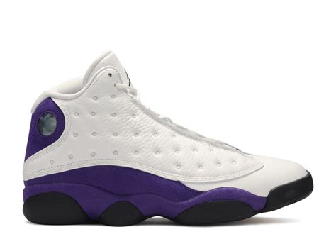 Air Jordan 13 Retro Lakers Air Jordan 414571 105 Whiteblack