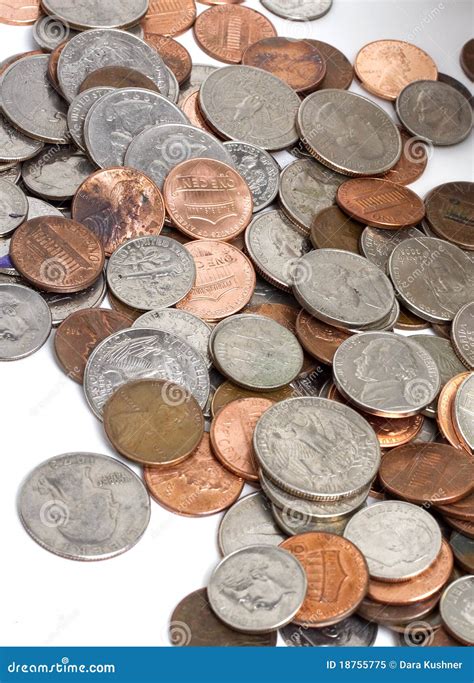 Making Cents Stock Image Image Of Nickel Change Deposit 18755775