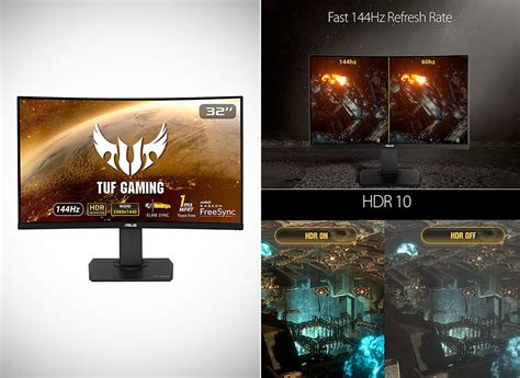 Don't Pay $369, Get the ASUS TUF VG32VQ 32" 1440P HDR Curved Gaming Monitor for $289 Shipped ...