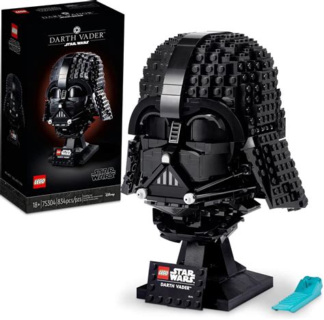 Lego Star Wars Darth Vader Helmet Collectible Building Toy New