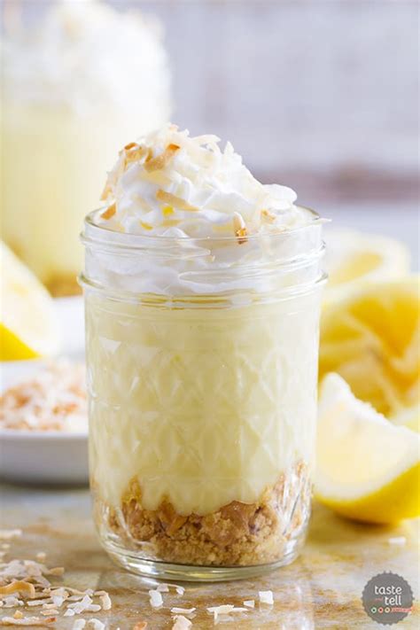 Coconut Lemon Pudding Parfaits Taste And Tell