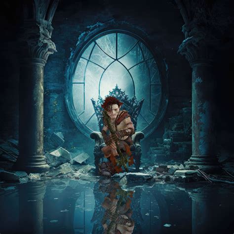 Download Background Temple Ruins Royalty Free Stock Illustration
