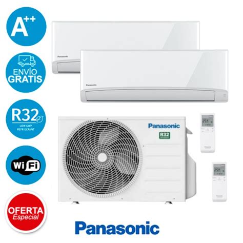 Panasonic CU 2TZ50TBE CS TZ35ZKEW CS TZ35ZKEW Multisplit 2x1