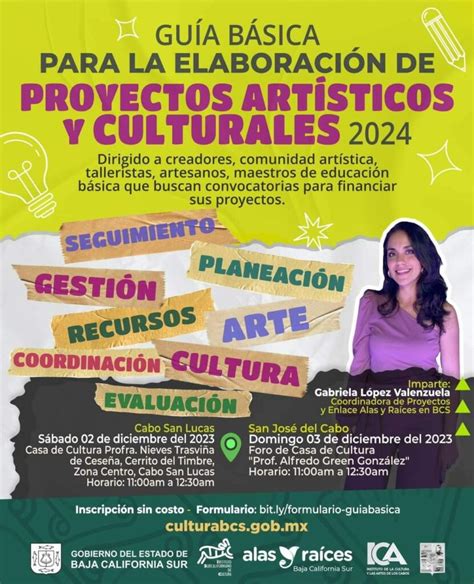 Taller Gu A B Sica Para La Elaboraci N De Proyectos Art Sticos Y