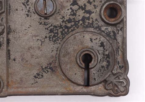 Antique Ornate Surface Mount Rim Lock Olde Good Things