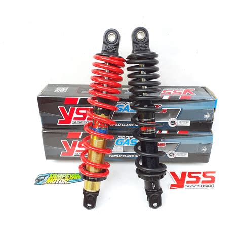 Jual Shock Sok Skok Belakang YSS DTG Evo Matic 330 Mm 33 Cm Hitam Black