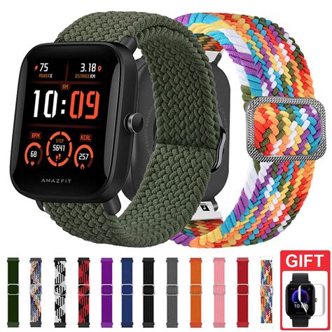 Mm Cinta De Nylon Banda Tran Ada Para Xiaomi Huami Amazfit Bip U Pro