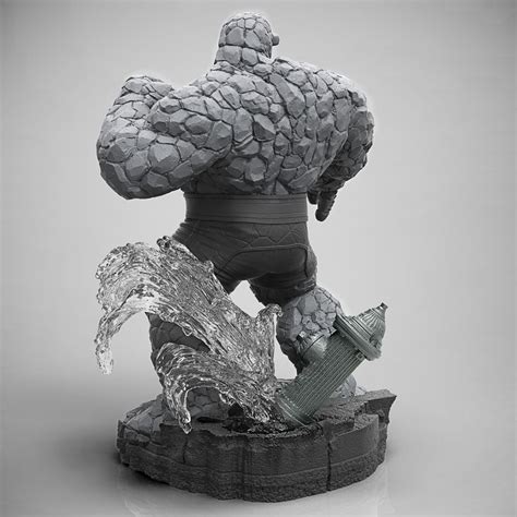 Artstation The Thing Sheridan Doose Sculpture Clay Sculpture Artwork