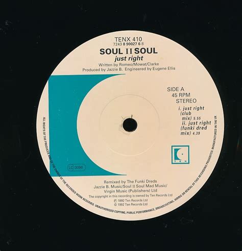 ヤフオク Y 20 Soul Ⅱ Soul Just Right （uk 12inch）