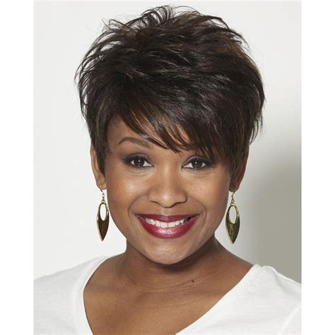 Human Hair Pixie Wigs With Short Wavy Layers Kkwigs Co Uk