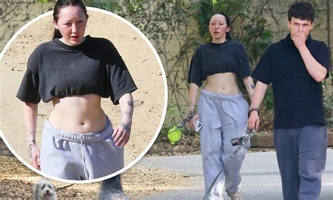 Noah Cyrus Shows Off Her Toned Abs As She Is Spotted For The First Time